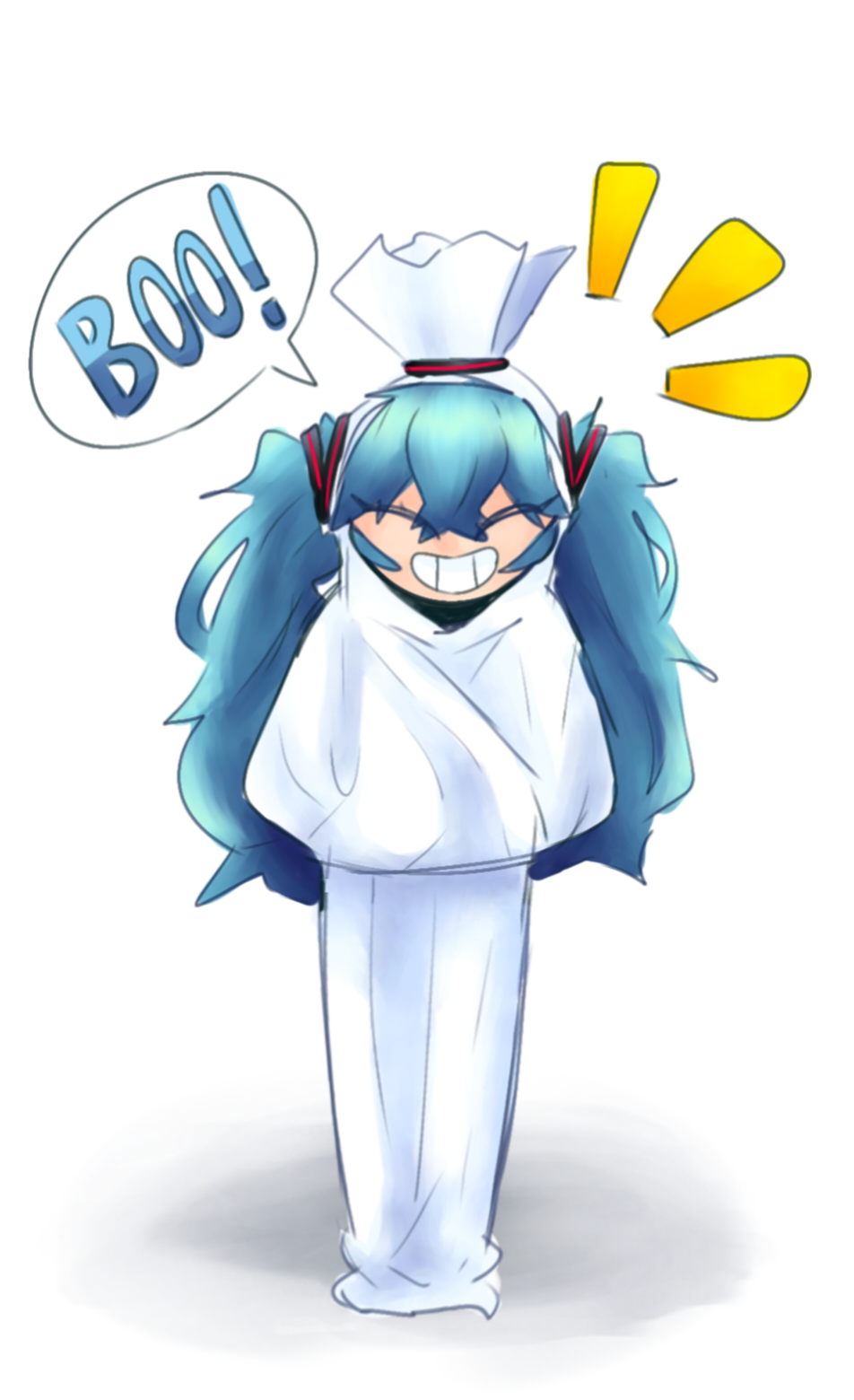Pocong Miku AAAAAAAHHHHH.